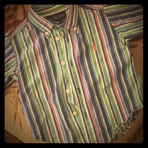 RALPH LAUREN-Polo Short Sleeved Button Up